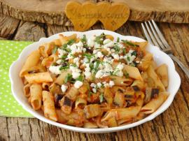 Patlıcanlı Makarna