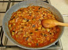 Patlıcanlı Makarna