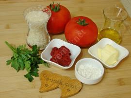 Pirinçli Domates Çorbası