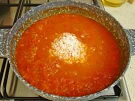 Pirinçli Domates Yemeği