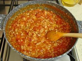 Pirinçli Domates Yemeği