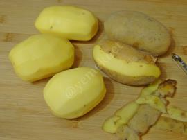 Tavada Haşlanmış Patates Kızartması
