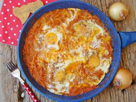 Yumurtalı Soğan Kavurması