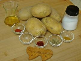 Baharatlı Patates Salatası