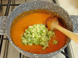 Domatesli Kabak Çorbası