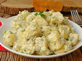 Hardallı Patates Salatası