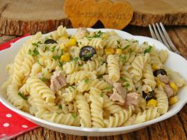 Kremalı Ton Balıklı Makarna