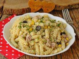 Kremalı Ton Balıklı Makarna