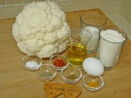 Fırında Baharatlı Karnabahar Kızartması