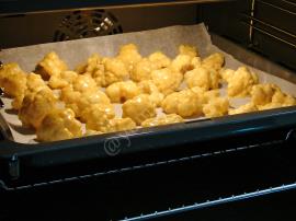 Fırında Baharatlı Karnabahar Kızartması