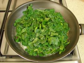 Ispanaklı Peynirli Omlet