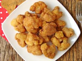 Mısır Unlu Karnabahar Kızartması