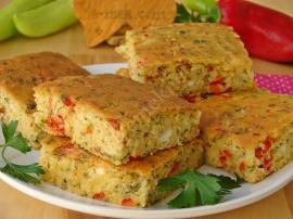 Sebzeli Mısır Ekmeği