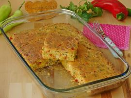 Sebzeli Mısır Ekmeği