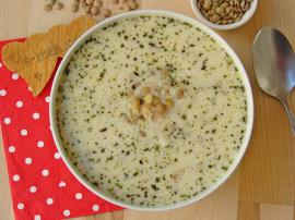 Terbiyeli Yeşil Mercimek Çorbası