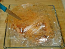 Fırın Poşetinde Bütün Tavuk