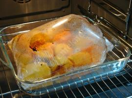 Fırın Poşetinde Kabak Tatlısı