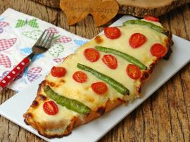 Yapması En Kolay Pizza : Fırında Yoğurtlu Ekmek Pizzası