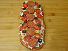 Karışık Ekmek Pizzası