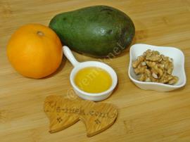 Portakallı Avokado Ezmesi