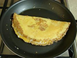 Susamlı Omlet