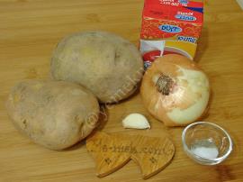 Tavada Kremalı Patates