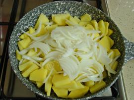 Tavada Kremalı Patates