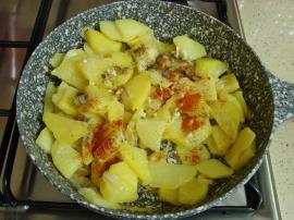 Tavada Kremalı Patates