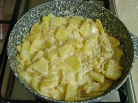 Tavada Kremalı Patates