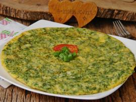 Taze Soğanlı Omlet