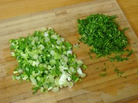 Taze Soğanlı Omlet