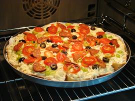 Tepside Bayat Ekmek Pizzası