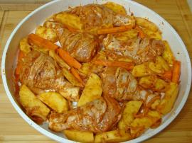 Fırında Tavuk Baget