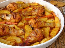 Fırında Tavuk Baget