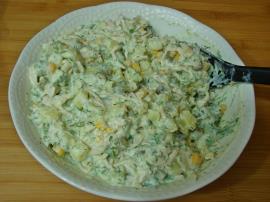 Tavuklu Patates Salatası