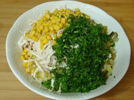 Tavuklu Patates Salatası