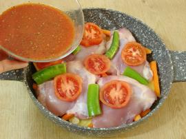 Tencerede Tavuk Pirzola