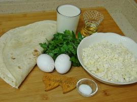 Fırında Lavaş Böreği