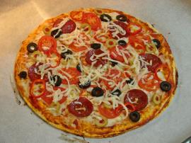 Fırında Lavaş Pizza