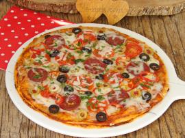 Fırında Lavaş Pizza