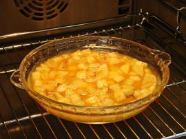 Fırında Patatesli Yumurta