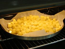 Fırında Patatesli Yumurta