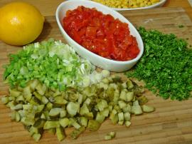 Kavrulmuş Erişte Salatası