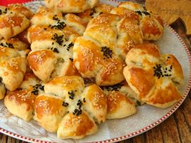 Mayasız Çiçek Poğaça