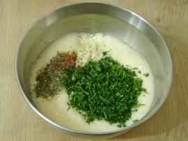 Mısır Unlu Tuzlu Kek