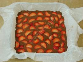 Çilekli Brownie