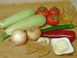 Fırında Kabak Dizme