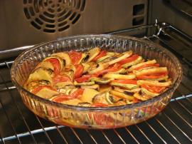 Fırında Sebze Dizmesi