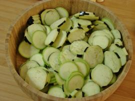 Fırında Sebze Dizmesi