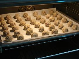 Kakaolu Susamlı Kurabiye